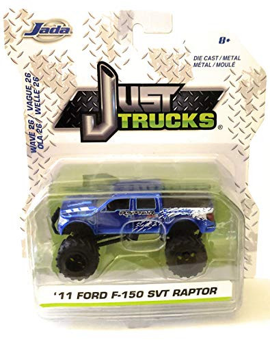 Just Trucks - 2011 Ford F-150 SVT Raptor - Wave 26 - 164 Scale - Blue