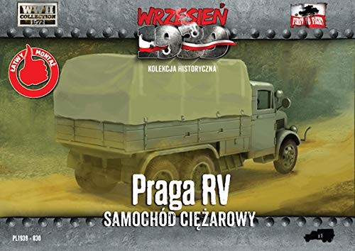 First to Fight 172 Scale Praga RV LorryTruck 1939 - Plastic Model Building Kit  030