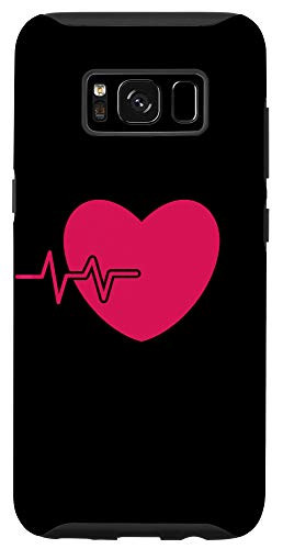 Galaxy S8 Cardiac Nurse Cath Lab EKG CVT Nursing Heartbeat Tech Shift Case