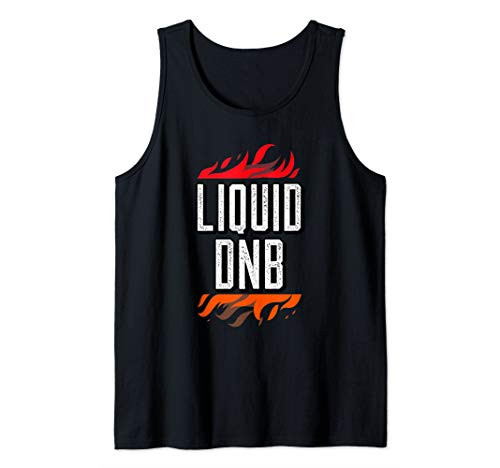 Liquid Drum N Bass Liquid Funk EDM DnB Tank Top