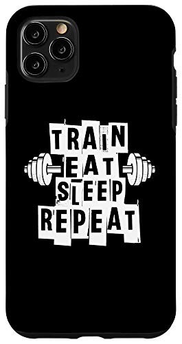 iPhone 11 Pro Max Trian Eat Sleep Repeat Case