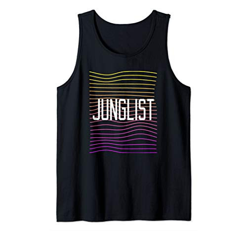 Junglist DnB Music Liquid Junglist EDM Drum And Bass Tank Top
