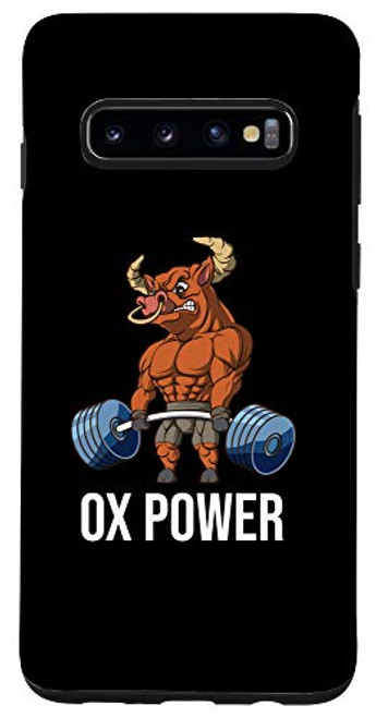Galaxy S10 OX Power Weightlifting Deadlift Fitness Gym Case Galaxy S10 OX Power Weightlifting Deadlift Fitness Gym Case