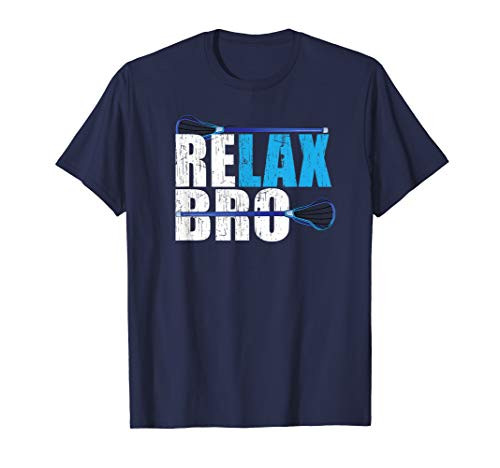 ReLAX Bro Lacrosse Player design T-Shirt ReLAX Bro Lacrosse Player design T-Shirt