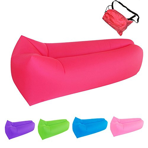 Bry Inflatable Lounger Air Chair Sofa Bed Sleeping Bag Couch for Beach Camping Lake Garden