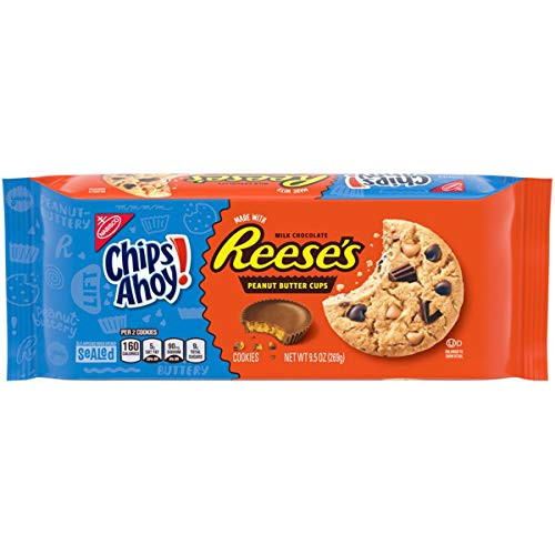 Chips Ahoy Reeses Peanut Butter Cup Cookies_ 9_5 Ounce Chips Ahoy Reeses Peanut Butter Cup Cookies_ 9_5 Ounce