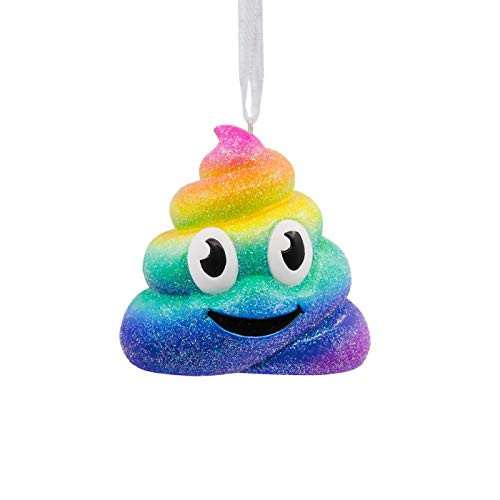 Hallmark 2019 Ornament - Sparkle Swirl Poop Emoji
