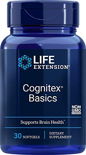 Life Extension Cognitex Basics Brain Health Formula 30 Softgels