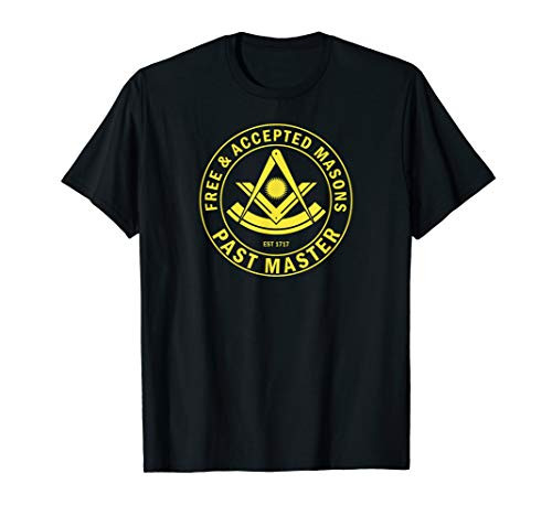 Masonic Past Master Jewel F   AM Square   Compass Freemason T-Shirt Masonic Past Master Jewel F   AM Square   Compass Freemason T-Shirt