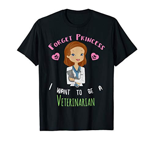 Girls Future Veterinarian TShirt Vet Tech Student Shirt Tee