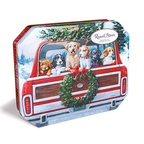 Russell Stover Christmas Traditions Assorted Chocolates 10 oz_ Tin