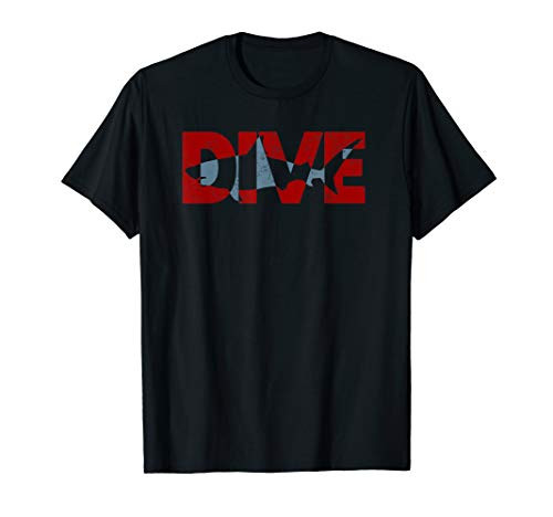 SCUBA Diving Shark Cage Dive Gear Gift T-Shirt