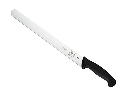 Mercer Culinary M23870 Millennia 12-Inch Plain Edge Slicer Black