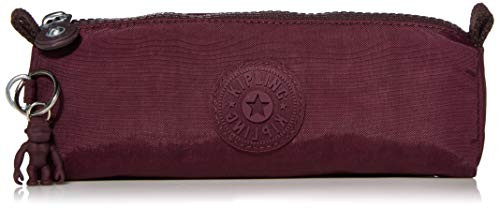Kipling Freedom Pencil Case Dark Plum 8_25L x 2_5H x 2_5D