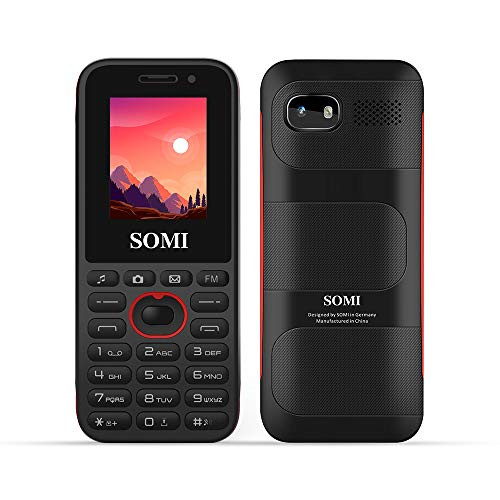 G30A 1_8 GSM 2G Dual-SIM Unlocked Cell Phone with Camera and Big Battery 1800mAh_ Factory Unlocked Feature Phone - T-MobileVirtual Network - Black Red G30A 1_8 GSM 2G Dual-SIM Unlocked Cell Phone with Camera and Big Battery 1800mAh_ Factory Unlocked Feature Phone - T-MobileVirtual Network - Black Red