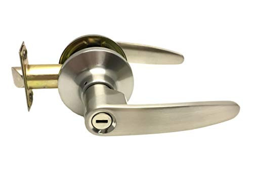 Colester Direct Brushed Satin Nickel Door Lever Privacy