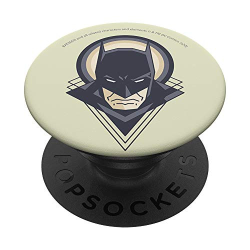 DC Comics Fan Art Batman Geometric Line Portrait PopSockets Grip and Stand for Phones and Tablets