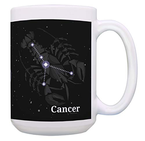 Zodiac Mug Cancer Cup Cancer Birthday Gifts Star Sign Astrology Gifts 15-oz Coffee Mug Tea Cup Multi Zodiac Mug Cancer Cup Cancer Birthday Gifts Star Sign Astrology Gifts 15-oz Coffee Mug Tea Cup Multi