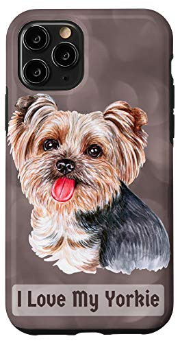 iPhone 11 Pro Yorkshire Terrier or Yorkie Dog Breed Original Design Phone Case