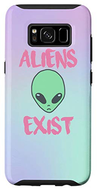 Galaxy S8 Aliens Exist Alien Green Emoji Head Cute Alien Funny Sci-Fi Case Galaxy S8 Aliens Exist Alien Green Emoji Head Cute Alien Funny Sci-Fi Case