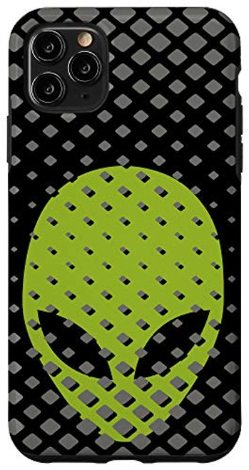 iPhone 11 Pro Max Green Alien Head Gray Black Sci-Fi Outer Space Conspiracy Case iPhone 11 Pro Max Green Alien Head Gray Black Sci-Fi Outer Space Conspiracy Case