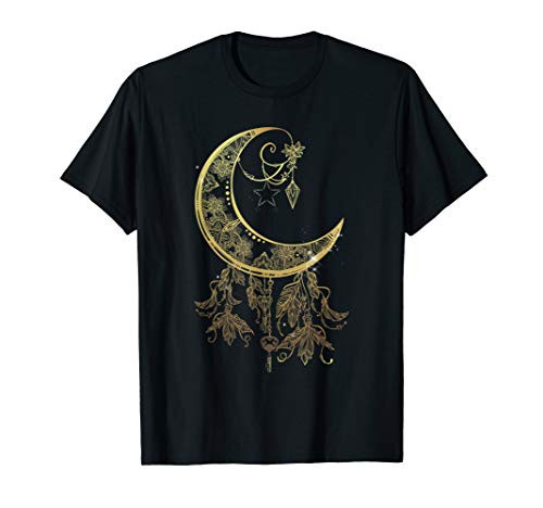 Witchy Celestial Lunar Moth Crescent Moon Aesthetic Artsy T-Shirt Witchy Celestial Lunar Moth Crescent Moon Aesthetic Artsy T-Shirt