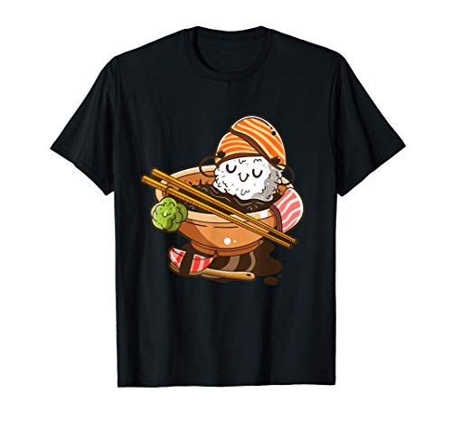 Funny Sushi Kawaii Japanese Nigiri Soy Sauce Japan Food Gift T-Shirt Funny Sushi Kawaii Japanese Nigiri Soy Sauce Japan Food Gift T-Shirt