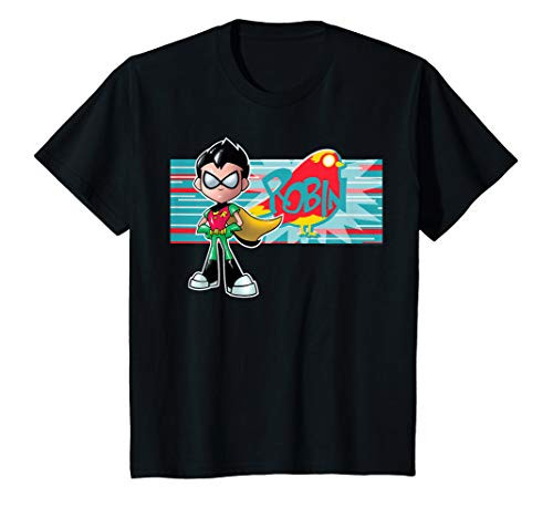 Kids DC Comics Teen Titans Go Robin Character Panel T-Shirt
