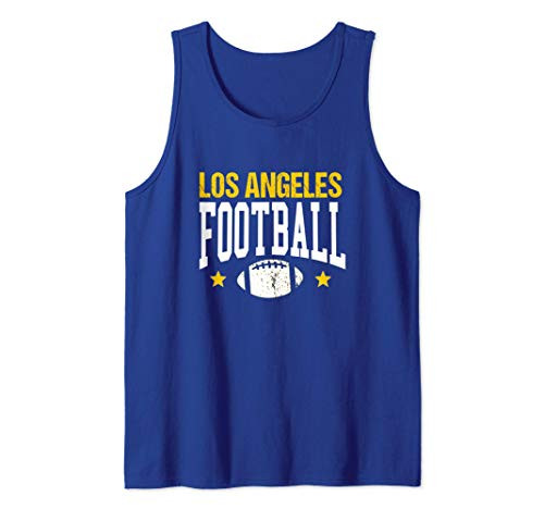 Stylish LA Throwback Los Angeles Football La Sports Fan Gear Tank Top
