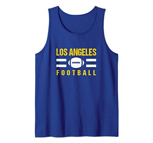 Standard LA Los Angeles Football Original LA Sports Fan Gear Tank Top