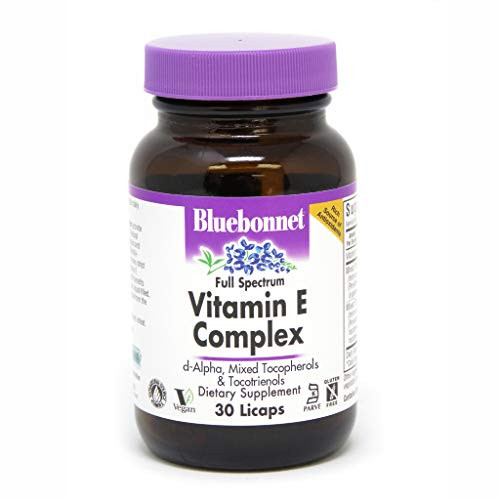 BlueBonnet Full Spectrum Natural Vitamin E Complex Liquid Capsules 30 Count 743715006003