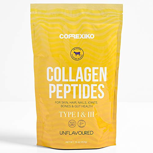 CORREXIKO Premium Collagen Peptides Powder 16 oz 45 Servings Grass-Fed Pasture Raised Protein Hydrolyzed Type I and III CORREXIKO Premium Collagen Peptides Powder 16 oz 45 Servings Grass-Fed Pasture Raised Protein Hydrolyzed Type I and III