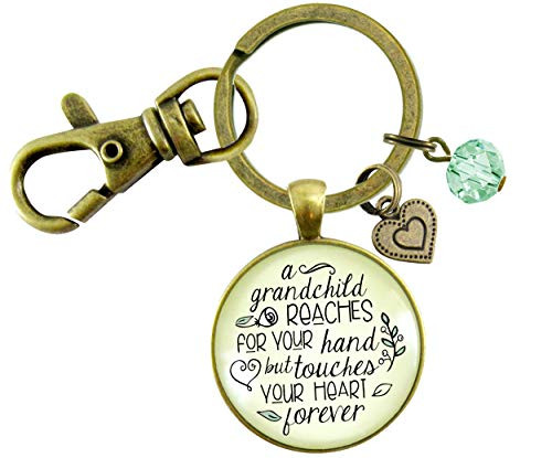 Gutsy Goodness Grandma Keychain A Grandchild Reaches Grandma Life Quote Jewelry Gift Gutsy Goodness Grandma Keychain A Grandchild Reaches Grandma Life Quote Jewelry Gift