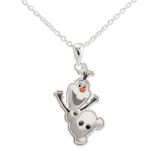Disney Frozen Olaf the Snowman Pendant With Frozen Gift Box_Silver Pltd Disney Frozen Olaf the Snowman Pendant With Frozen Gift Box_Silver Pltd