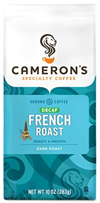 Camerons Coffee Roasted Ground Coffee Bag Decaf French Roast 10 Ounce Pack of 3 Camerons Coffee Roasted Ground Coffee Bag Decaf French Roast 10 Ounce Pack of 3