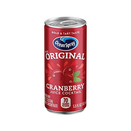 Ocean Spray Cranberry Juice Cocktail Mini Cans 5_5 Ounce Pack of 24