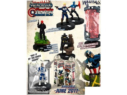 NECA Marvel HeroClix Captain America