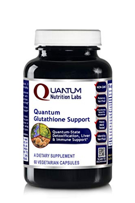Quantum Glutathione Support 60 Veg caps - GSH The Preferred Reduced Form for Quantum Detoxification Liver and Immune Support Quantum Glutathione Support 60 Veg caps - GSH The Preferred Reduced Form for Quantum Detoxification Liver and Immune Support