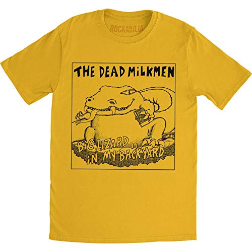 Impact Dead Milkmen Big Lizard Fitted Jersey Tee Large