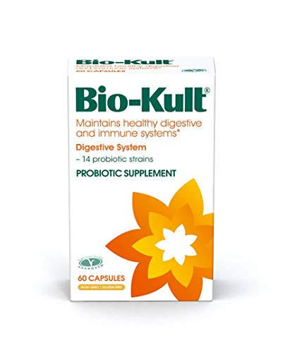 Bio-Kult Advanced Probiotics -14 Strains Probiotic Supplement Probiotics for Adults Lactobacillus Acidophilus No Need for Refrigeration Non-GMO Gluten Free Capsules-60 Count Pack of 1