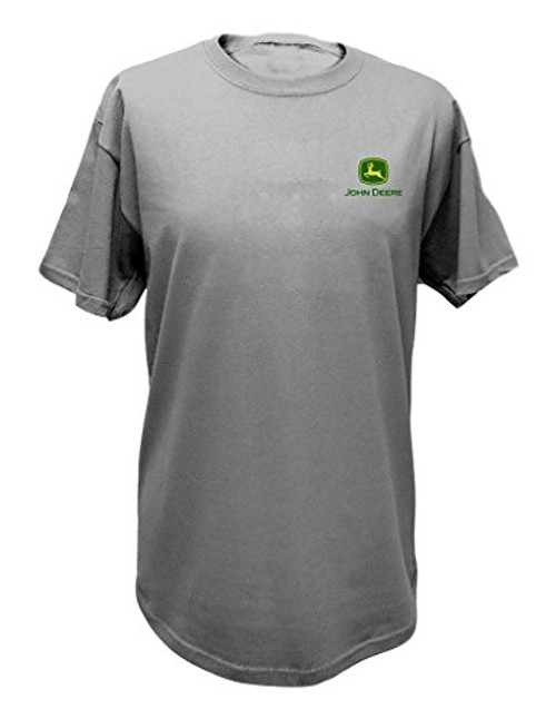 J_ America John Deere Tractors   Plows Short Sleeve Mens T-Shirt-XL Oxford