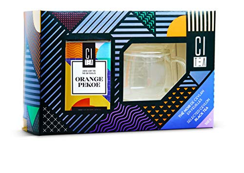 Loose leaf tea Premium Black Tea with infusion cup 100g-Citea Orange Pekoe
