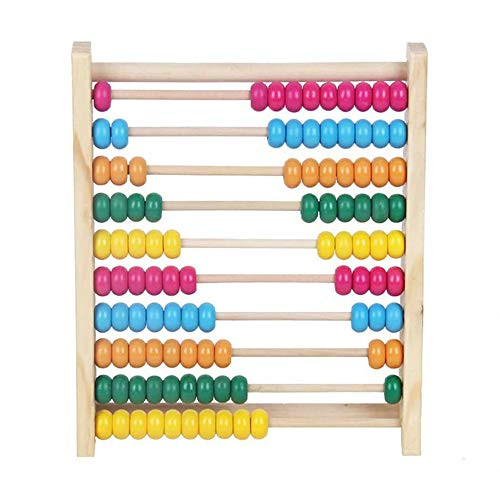 Child Wooden Early Learning Calculating Beads Counting Number Abacus Puzzle Toy Educational Toy Math Teaching Tool10 Digits