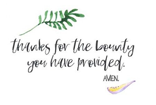 Posterazzi Kitchen Blessings II Poster Print by Pamela J_ Wingard 12 x 18