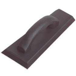SuperiorBilt Offset Gum Grout Float 12 Rubber-Faced Plastic Handle   Back for Hard-to-Reach Areas