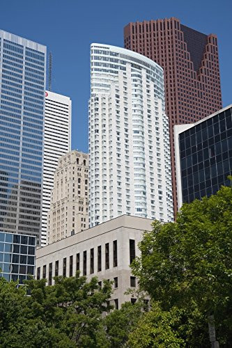 Posterazzi Modern Building Exteriors Toronto Ontario Canada Poster Print 12 x 18
