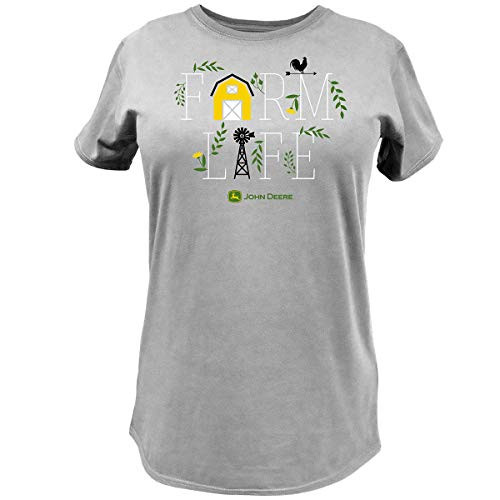 John Deere Farm Life Ss Tee-Oxford-XL