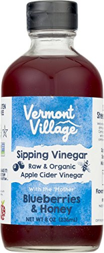 Vermont Village Organic Apple Cider Sipping Vinegar - Blueberries   Honey 2