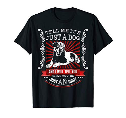 Rottweiler T-Shirt Fun Dog Tee for Women Men Kids