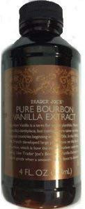 Trader Joes Pure Bourbon Vanilla Extract - 4 Fl_ Oz_ 118ml in Plastic Bottle